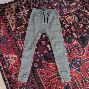Zanerobe Sureshot Joggers Mens 30 Moss Green